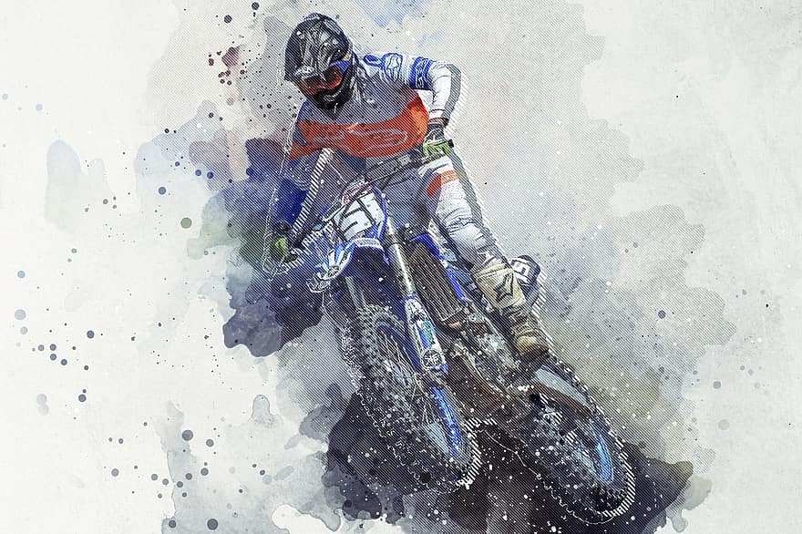 Bike, Hurry, Wheel, Race, Action, Racer, Adventure, Track, Motocross, Competition, Motion