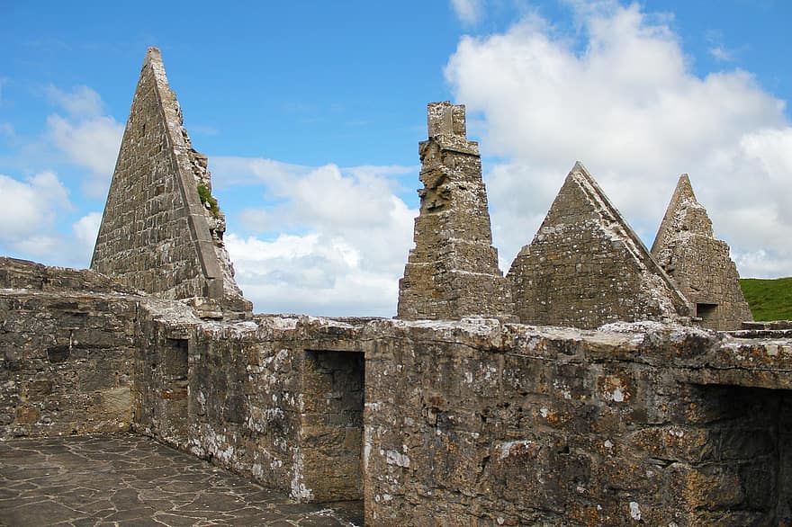 tàn tích, Lâu đài, ireland, Lâu đài Celtic