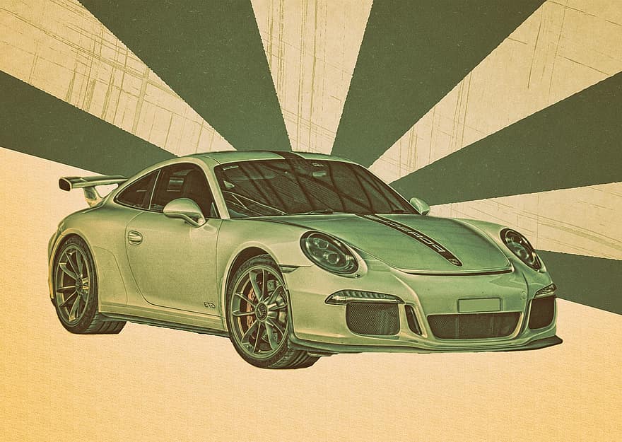 Porsche, porsche gt3, автомобил, превозно средство, супер кола, луксозен автомобил, постер, кола, сухопътни превозни средства, скорост, транспорт