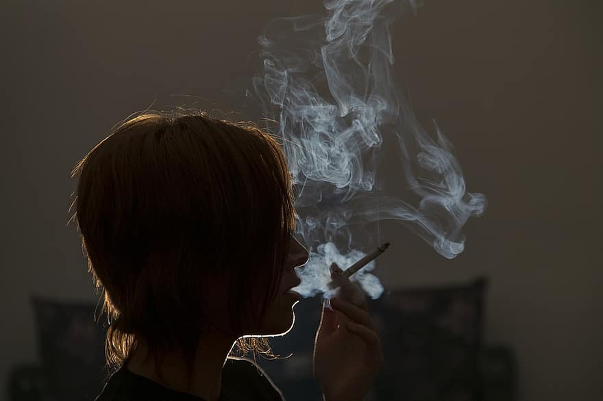 kvinne, røyke, portrett, sigaretter, Iransk kvinne, hverdagen