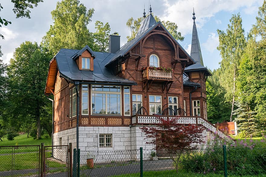 Villa, altes Haus, poprad, Slowakei, altes Gebäude, die Architektur, Haus
