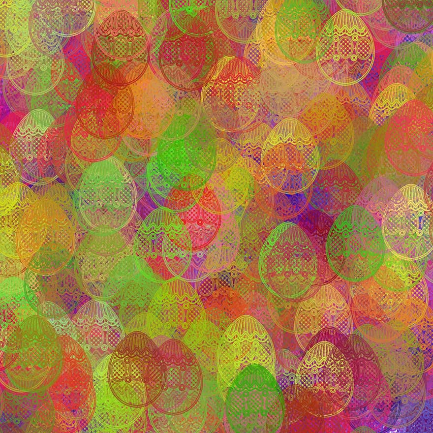 velikonoční vajíčko, barvitý, textura, Pozadí, velikonoční vajíčka, Dovolená, jaro, oslava, vejce, barva, růžový