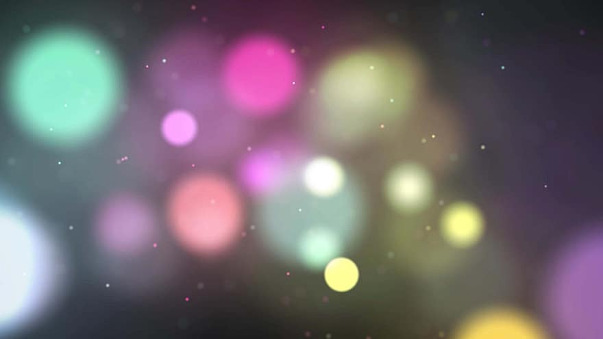 Colorful, Bokeh, Lights, Dots, Circles, Glow, Glowing, Blurred Lights, Blurred Background, Blurred Wallpaper, Backdrop