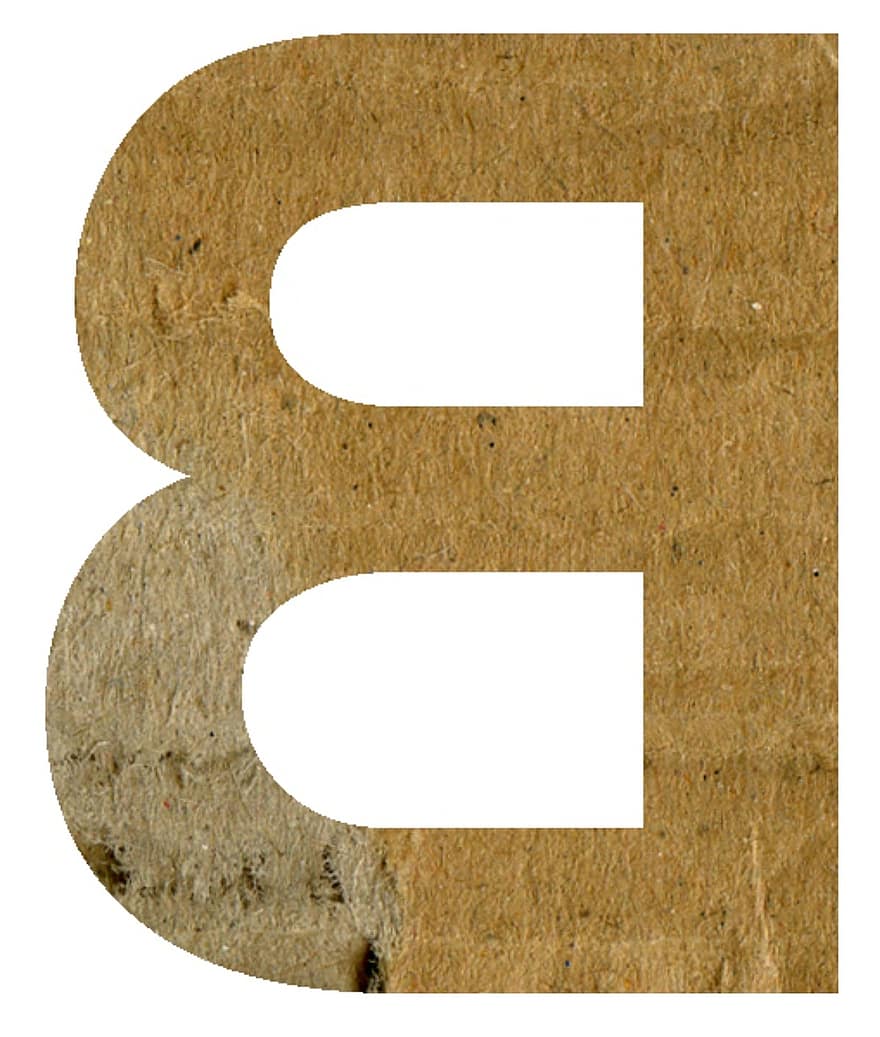 b, alfabet, brev, tekst, utklippsbok, håndverket, papir, kartong, grunge, rustikk, kreativ