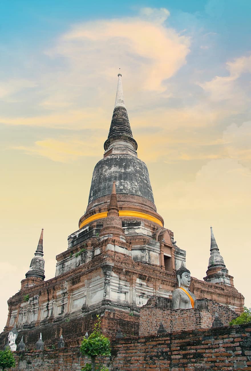 Pagoda, Religion, Belief, Travel, buddhism, famous place, cultures, architecture, history, spirituality, statue