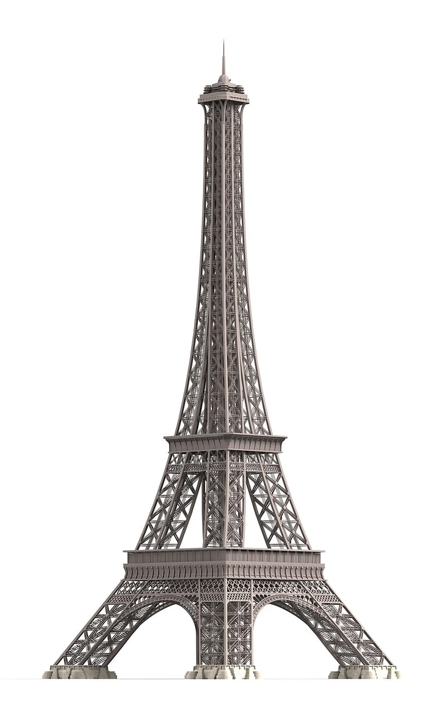 Eiffelova věž, Paříž, eifel, Francie