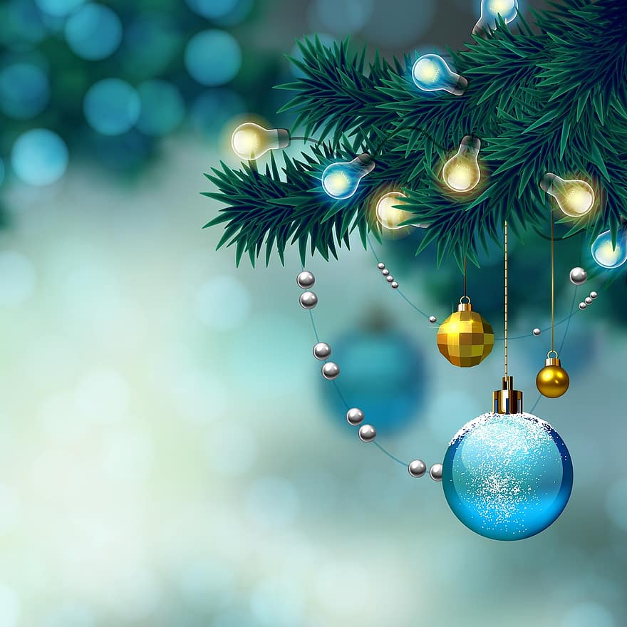 Boże Narodzenie tło, bombki, Papierowa koronka, Boże Narodzenie, dekoracja, wakacje, zimowy, uroczystość, piłka, sezonowy, ornament