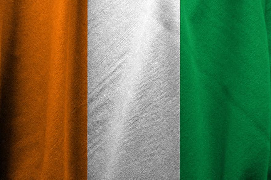 Ierland, vlag, Iers, land, symbool, nationaal