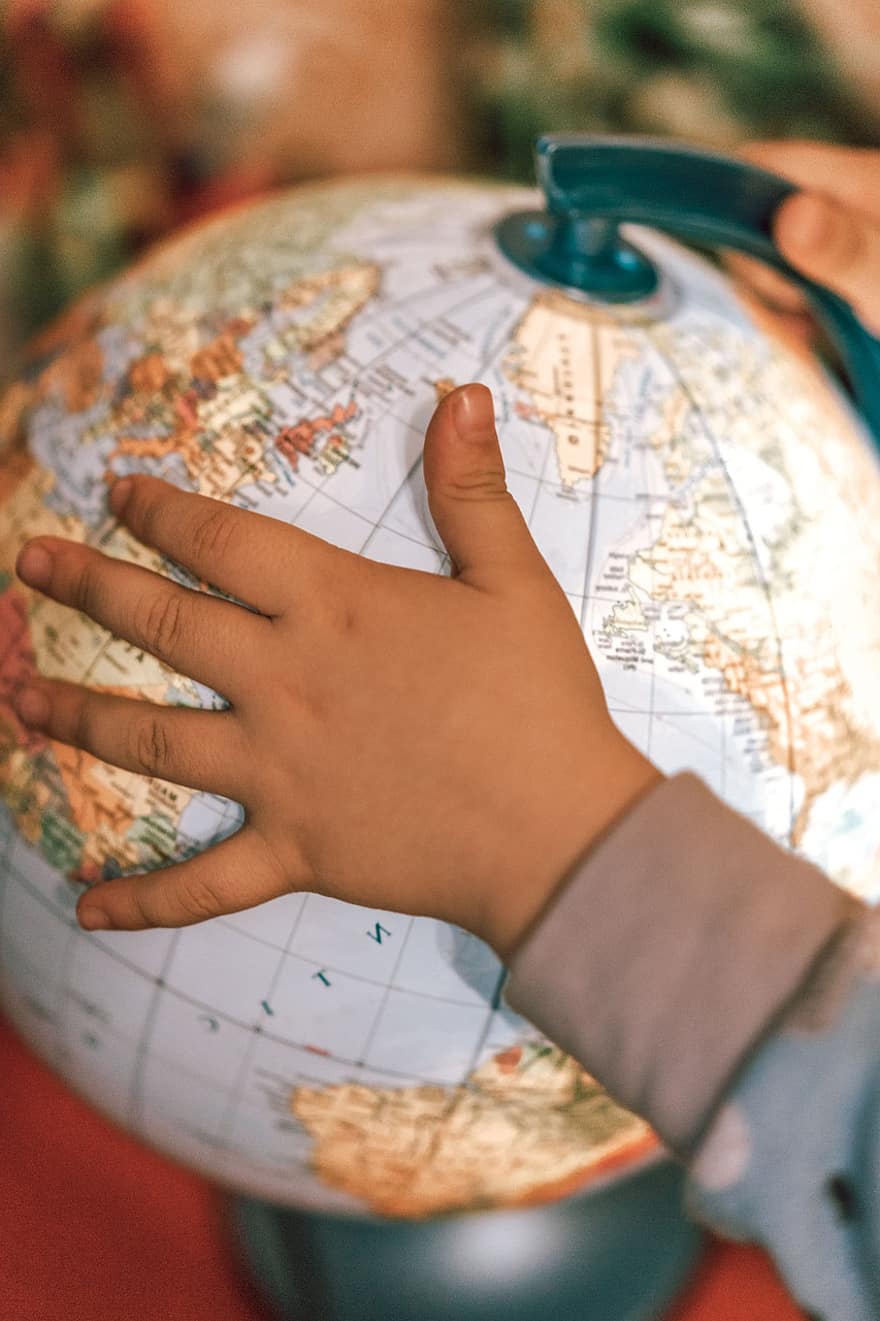 globus, mapa del Món, geografia, terra