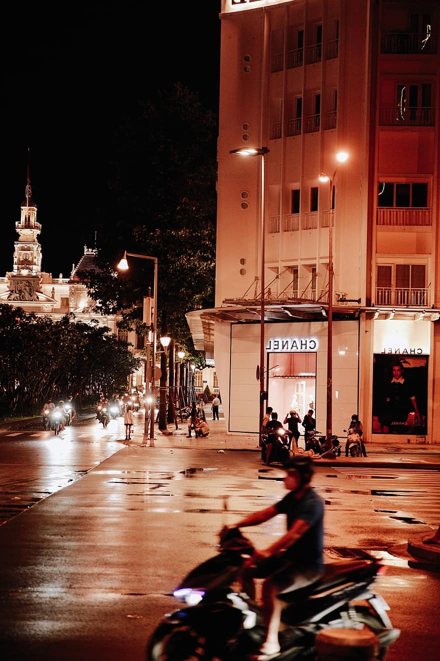 वियतनाम, Saigon, सड़क, कोनर, रात, रेक्स होटल, यात्रा, उपरांत