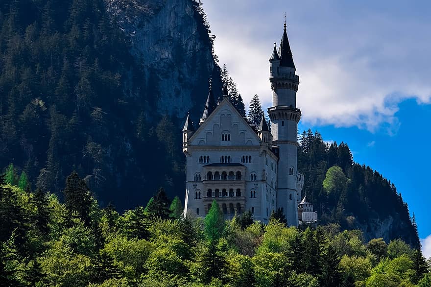 castell, fortalesa, edifici, Alemanya, arquitectura