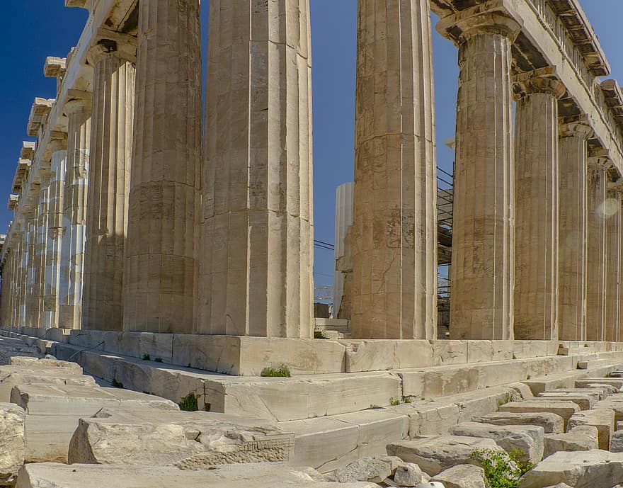 Yunanistan, atina, akropol, mimari, partenon, Yunan, Tarihçe