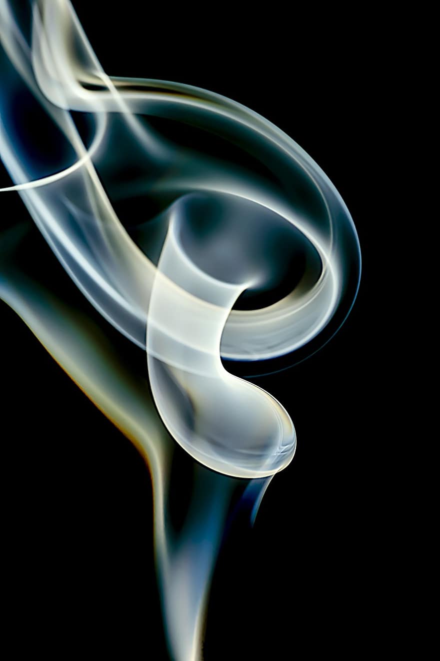 røyk, Kunst, abstrakt, design, fysisk struktur, kurve, bakgrunn, flamme, form, glatt, Brann