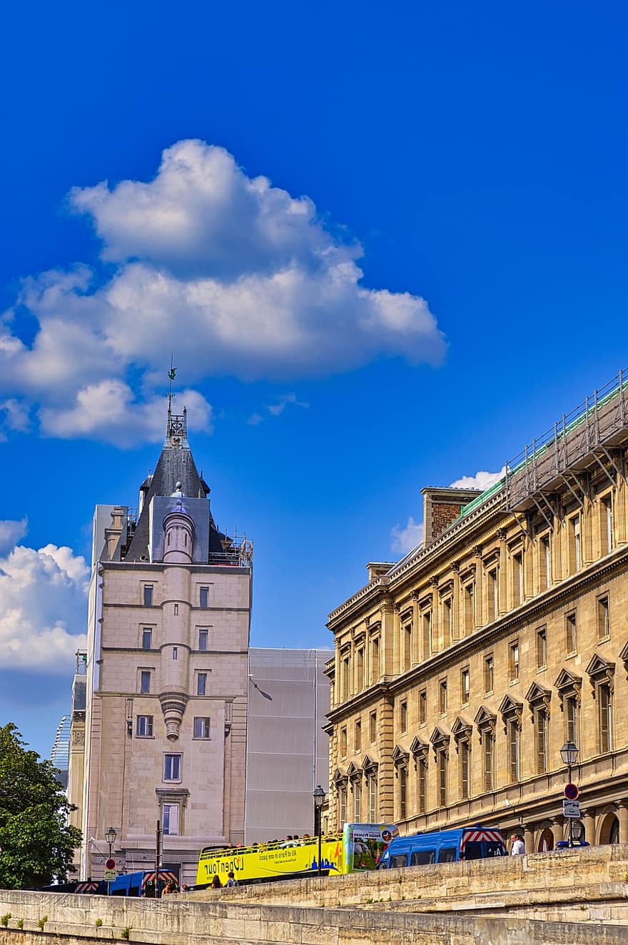 pomnik, budynek, punkt orientacyjny, historyczny, Paryż