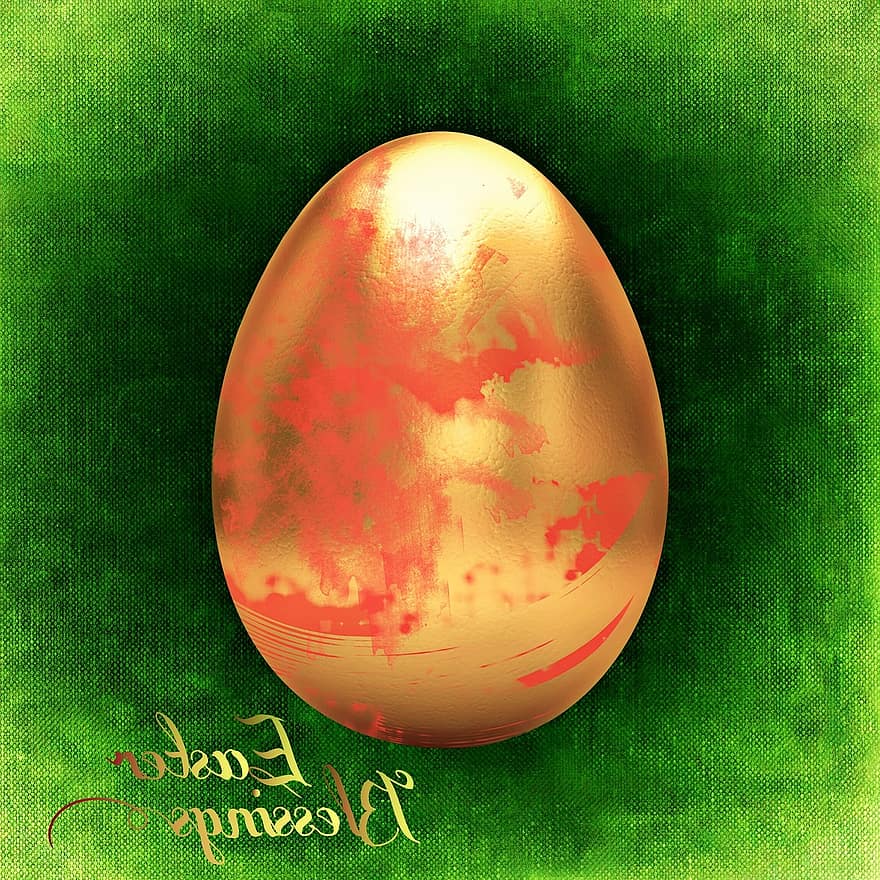 Великден, поздравителна картичка, Честит Великден, яйце, цветен