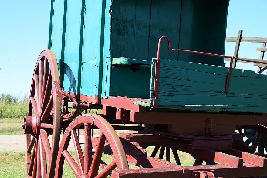 Carriage, Colonial, Antique, Vintage, Old, Abandoned