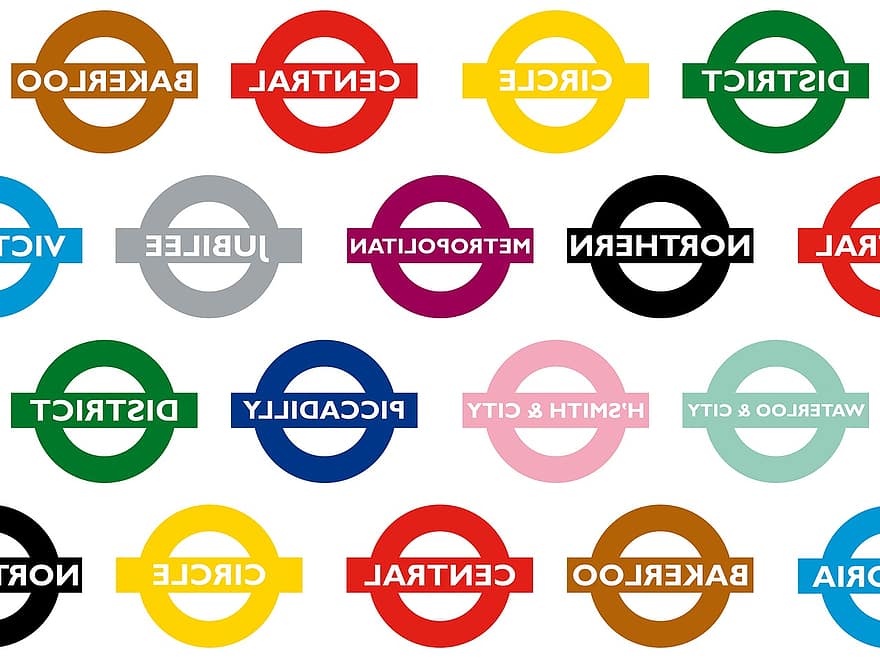 Underground Signs, Tube Signs, Sign, Tube, Underground, Transport, Metro, Urban, Travel, England, Uk