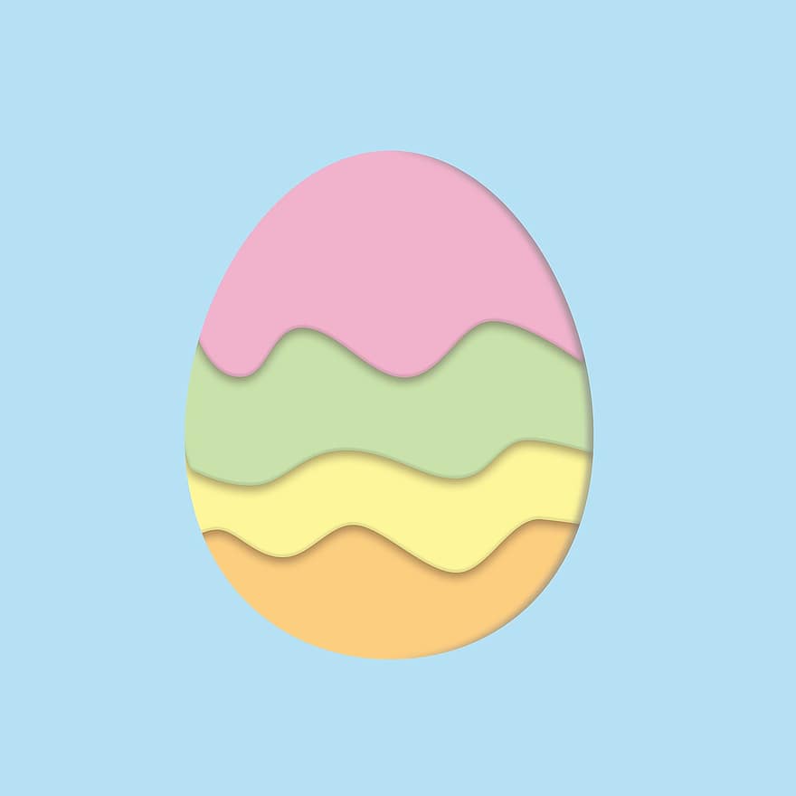 Pasqua, uovo, uovo di Pasqua, uovo colorato, colorato, Dogana, tema di Pasqua, colore, decorazione, buona Pasqua, deco-EI