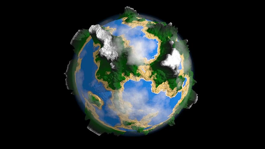 planeta, medi ambient, terra, globus, món, global, Pol · lució, espai, naturalesa, globalització, mapa