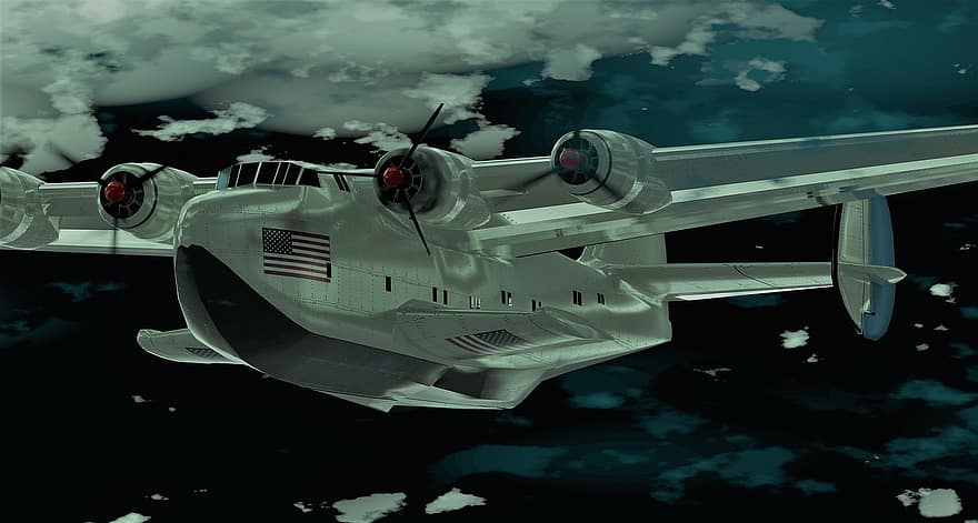 Yankee Clipper, Seaplane, Engine, Flight
