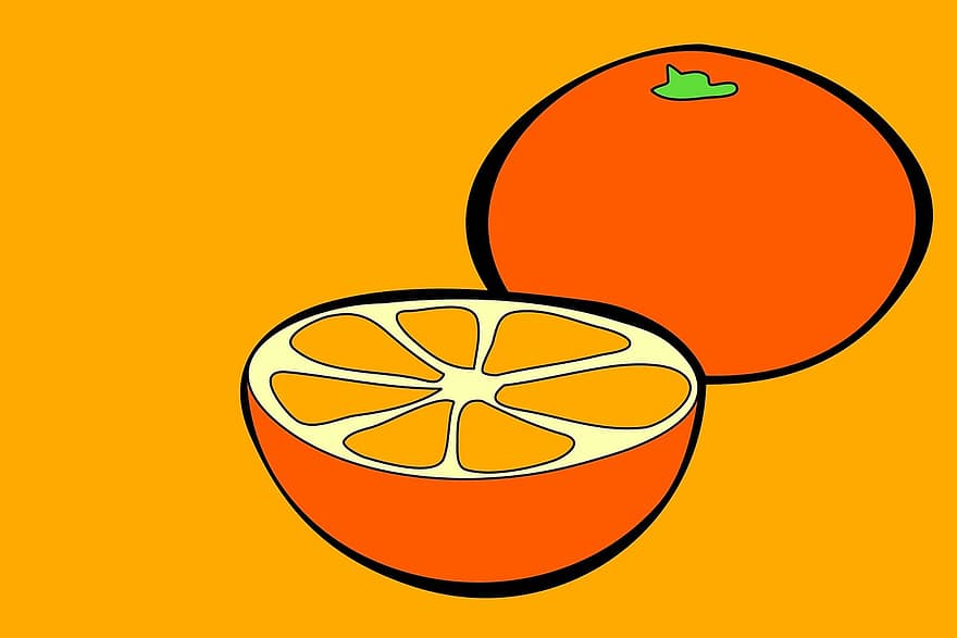 フード、フルーツ、甘い、オレンジ、柑橘類、ダイエット、新鮮な、新鮮な果物、健康、おいしい、オレンジヘルシー