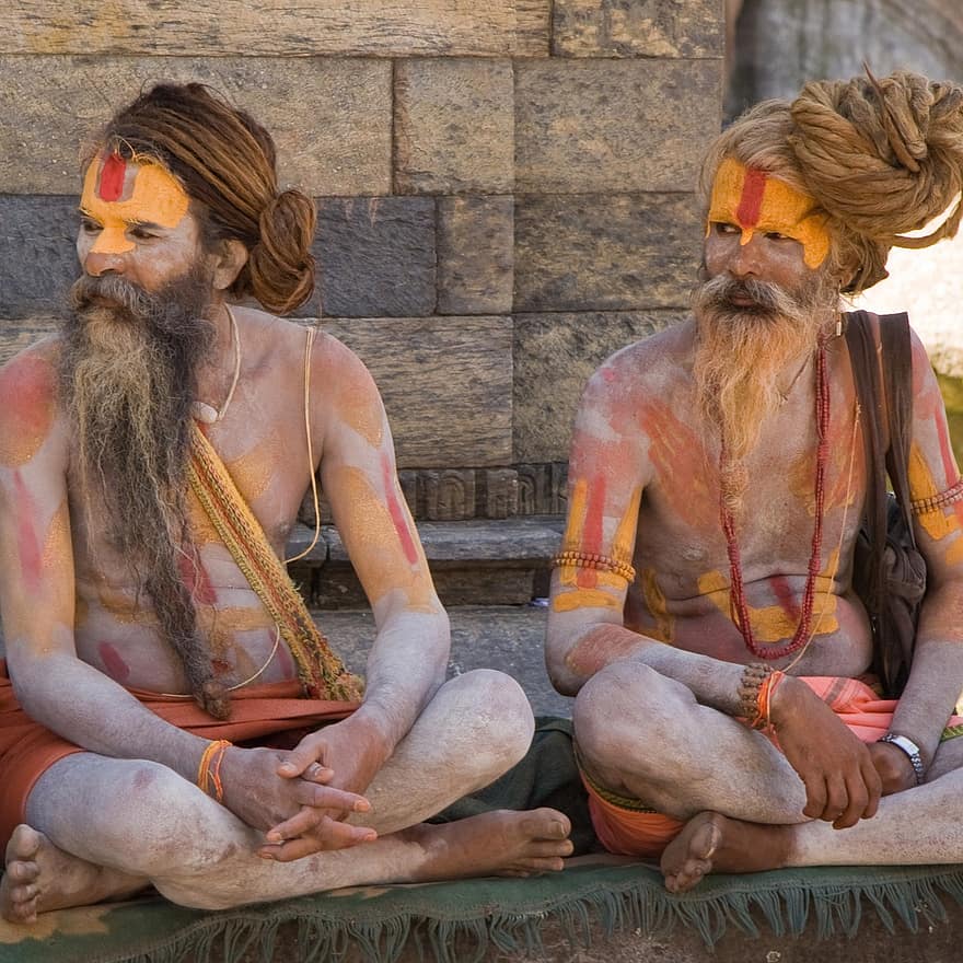 India, hindú, hinduismo, hombres