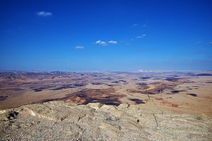 postre, naturaleza, paisaje, Israel, negev, geología, piedra, arena