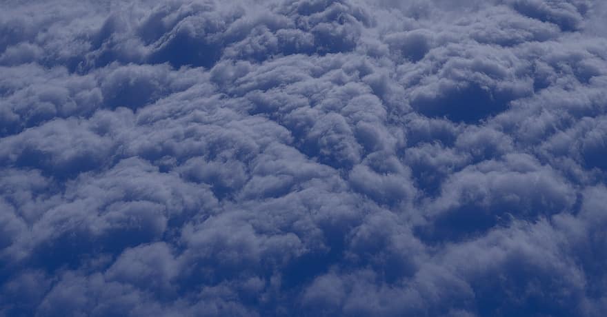 ciel, des nuages, cumulus, espace aérien, en plein air, Contexte, fond d'écran, papier numérique, modèle, bleu, arrière-plans