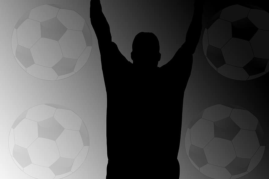 Fotbal, sport, vítěz, fanoušci