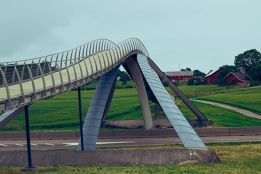 puente, punto de referencia, al aire libre, arquitectura, la carretera