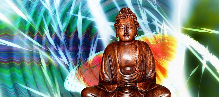 Buda, budismo, estatua, religión, Asia, espiritual, meditación, creer, figura, meditar, contemplación