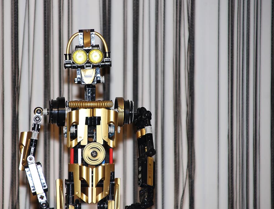 klocki Lego, Gwiezdne Wojny, c-3po, robot