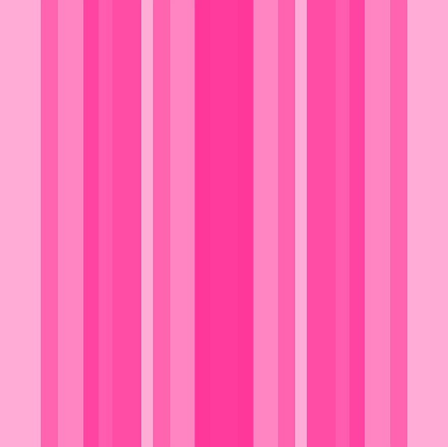 rožinis, atspalvių, geometrinis, juostelės, dryžuotas, formos, vertikaliai, linijos, spalvinga, linksma, atsitiktinis