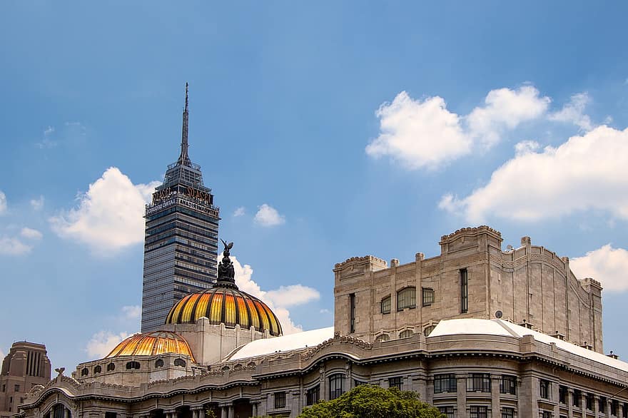 oraș, Mexico City, turism, călătorie, Mexic, arhitectură, loc faimos, exteriorul clădirii, construită, peisaj urban, istorie