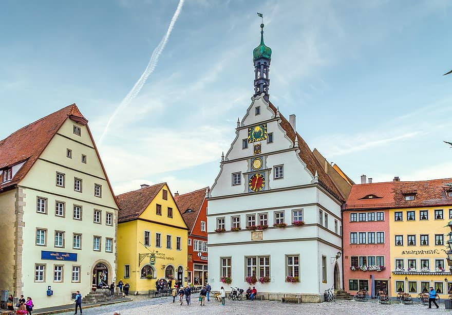 budova, středověk, vazník, Německo, historický, architektura, slavné místo, kultur, Dějiny, exteriér budovy, panoráma města