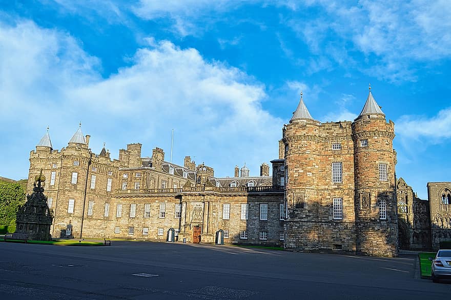 kasteel, architectuur, Het kasteel van Edinburgh, Kasteel in Edinburgh, Schotland, Edinburgh