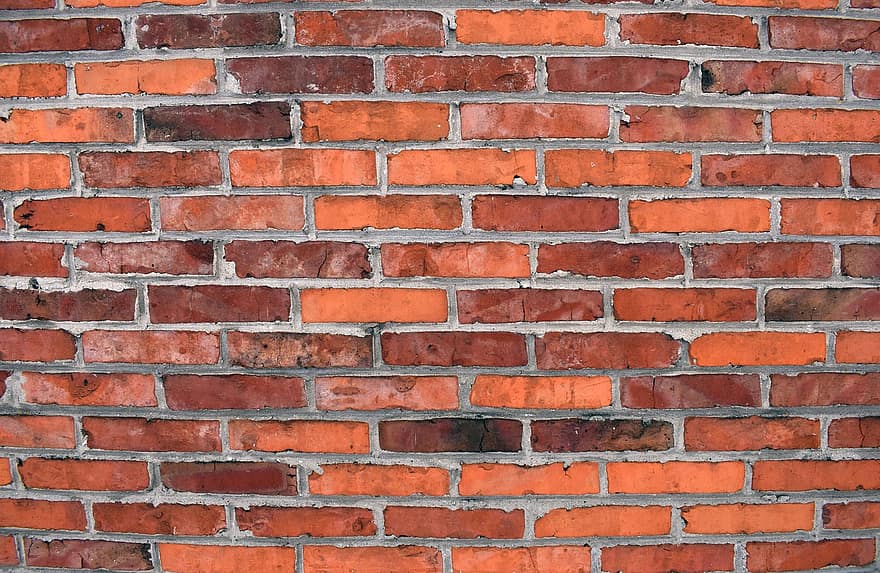 Bricks, Wall, Tile, Stone, Texture, Brick Wall, Building, Garden, Brickwall, Brick, Orange