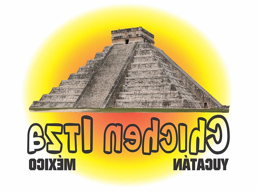 Chichen Itza, Pyramid, Maya, Mexico, Chichen-itza, Yucatan, Architecture, Monument, Civilization, Archeology