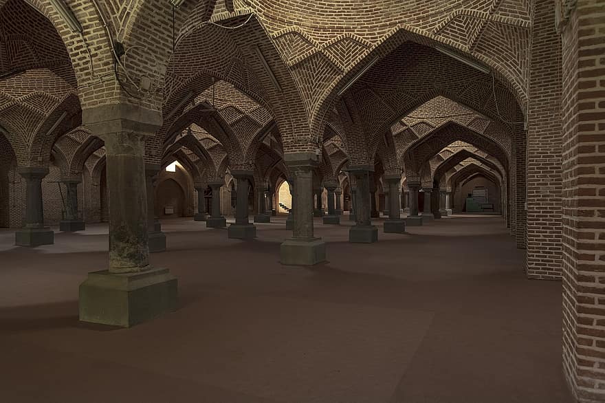 Tebriz Jameh Camii, cami, İran, Tebriz, anıt, Jameh Camii, turist çekiciliği, tarihi alan