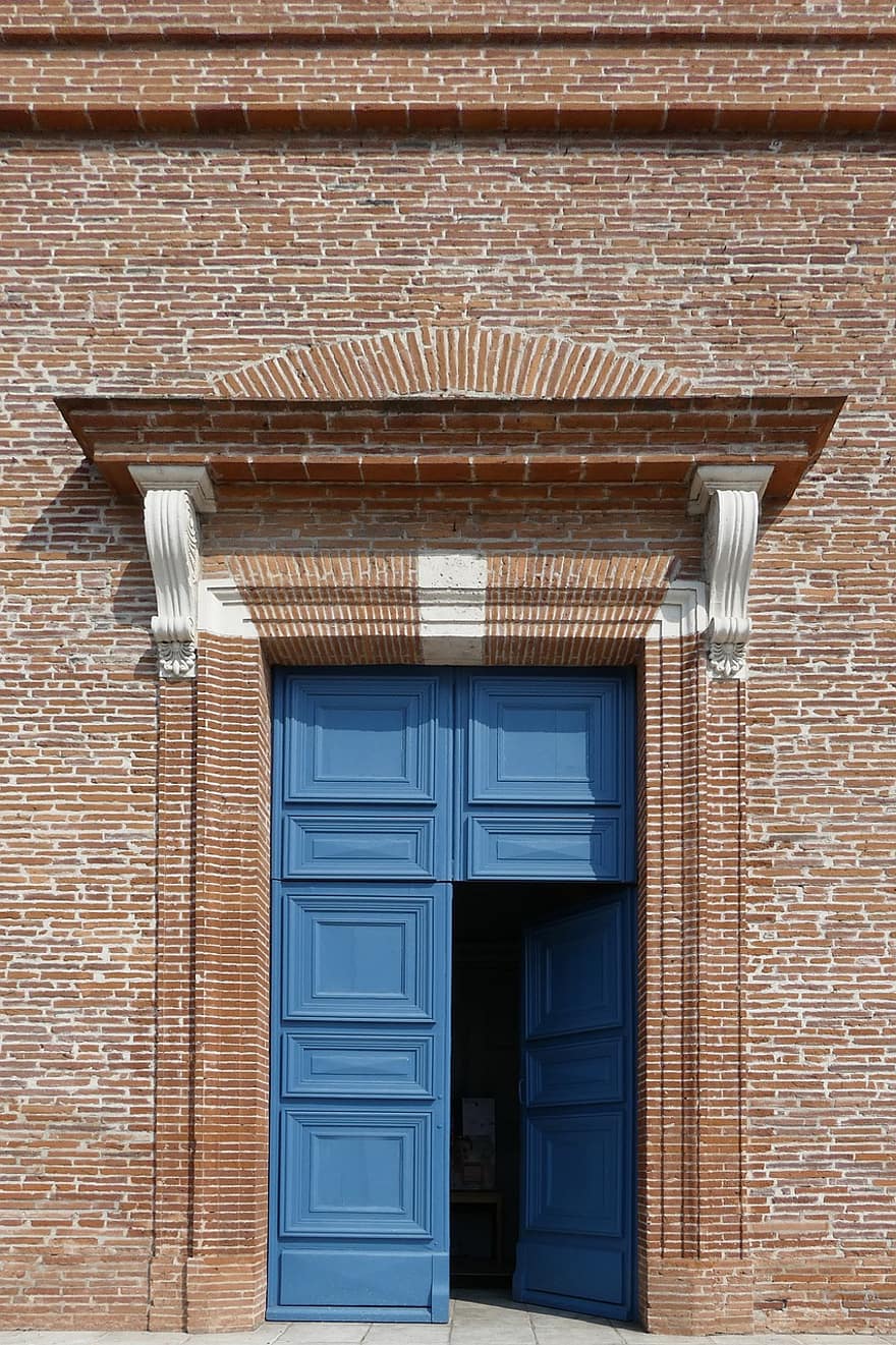 puerta, arquitectura, neogótico