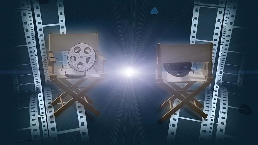 Director Chair, Film, Director, Cinema, Chair, Movies, Directing, Studio, Movie, Filmstrip, Hollywood