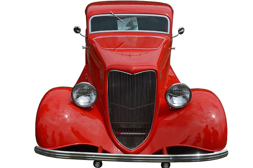 Rétro Auto, ford 1934, sedan, nous