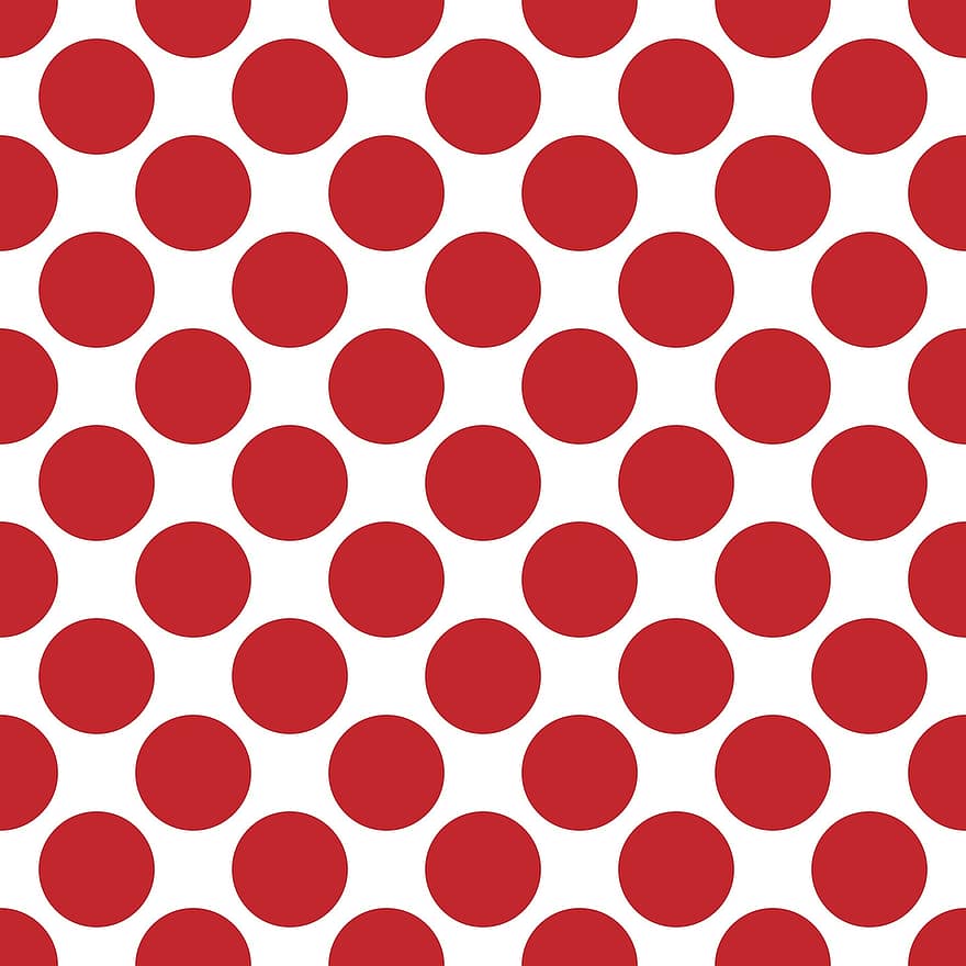 Polka Dots, Spots, Polka, Pattern, Circle, Seamless, Retro, Vintage, Spotted, Dot Pattern, Repeat