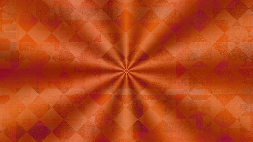ternet, stråler, firkanter, orange, metallisk, tapet, mønster, baggrund, struktur, sømløs, sømløse mønster