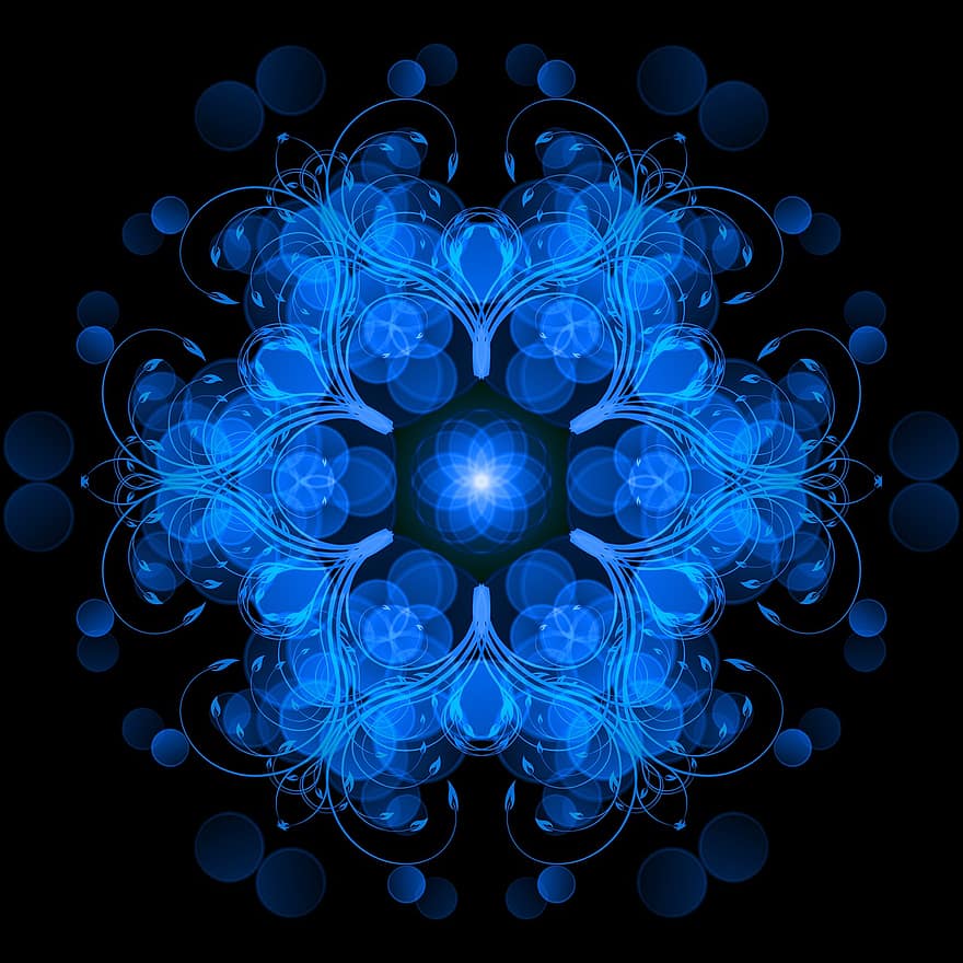 Mandala, CD-Cover, Hintergrund, Musik-, abstrakt, Zauber, Struktur