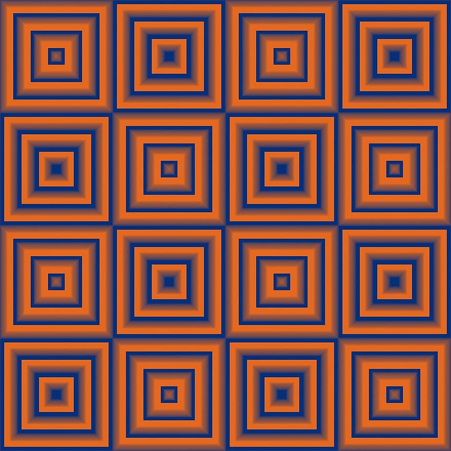 Muster, Quadrat, geometrisch, Hintergrund, Box, Digital, symetry