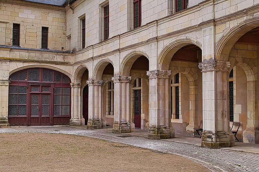 slot, Chaumont-sur-loire fæstning, Chaumont-sur-loire Slot, Loir-et-Cher, Loire Valley Center