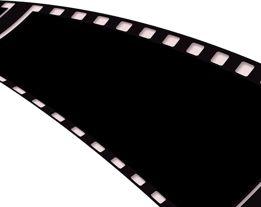 Film, Filmstrip, Black, Photograph, Video, Analog, Recording, Image, Letterhead, Design, Slide Film