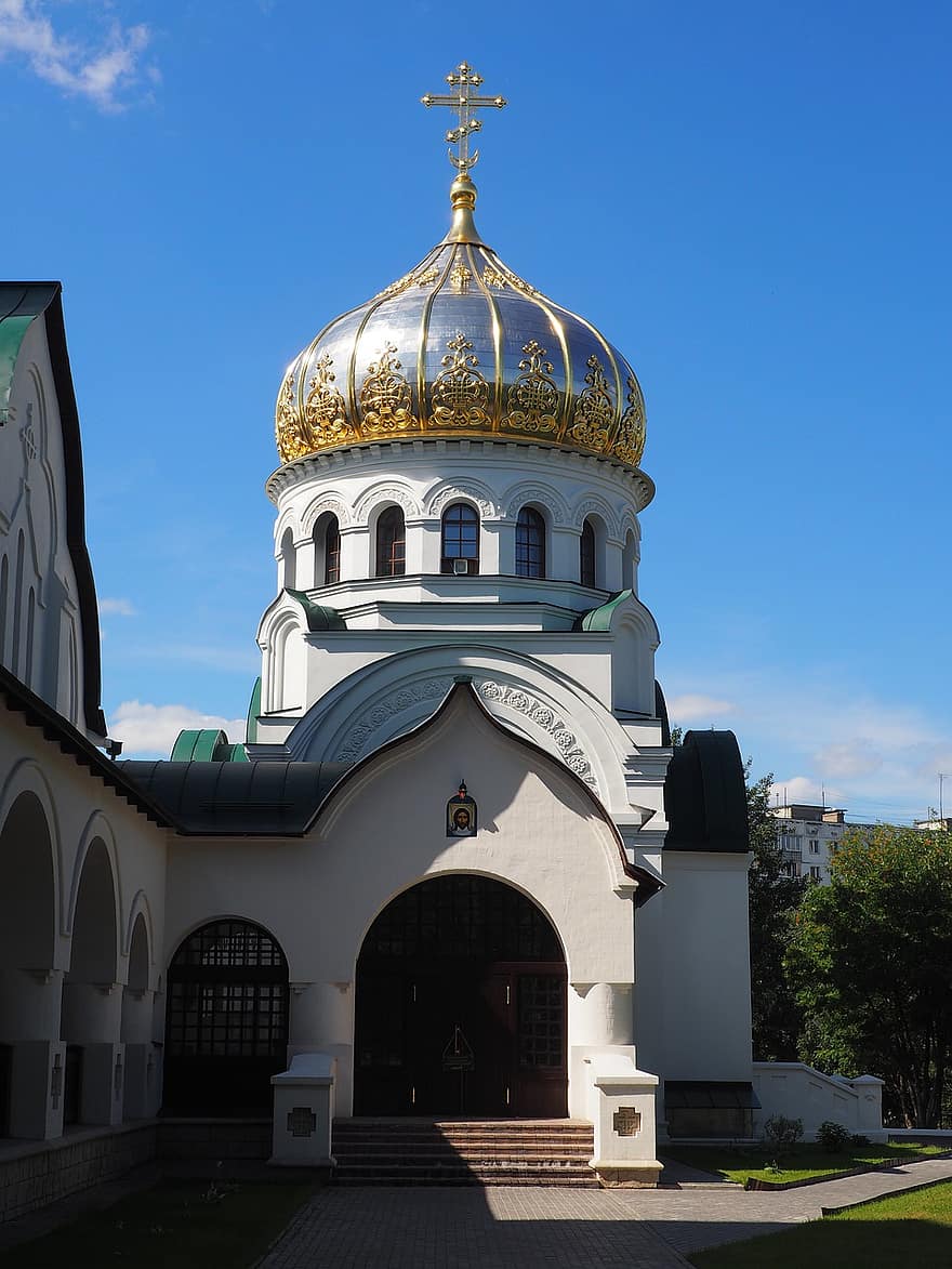 Niżny Nowogród, przechadzka, świątynia, katedra, kościół, religia, chrześcijaństwo, prawowierność, budynek, architektura, historia