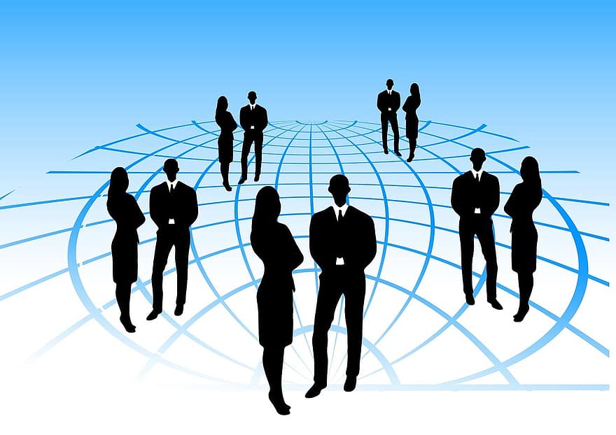 Network, Person, Web, Networking, Pair, Woman, Man, Grid, Globe, Length Grade, Team